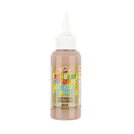 Farba witrażowa Koh-i-Noor, 60 ml, brązowa jasna