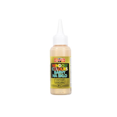 Farba witrażowa Koh-i-Noor, 60 ml, złota konturówka