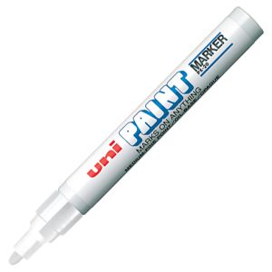 Marker olejowy Uni PX-20, Biały