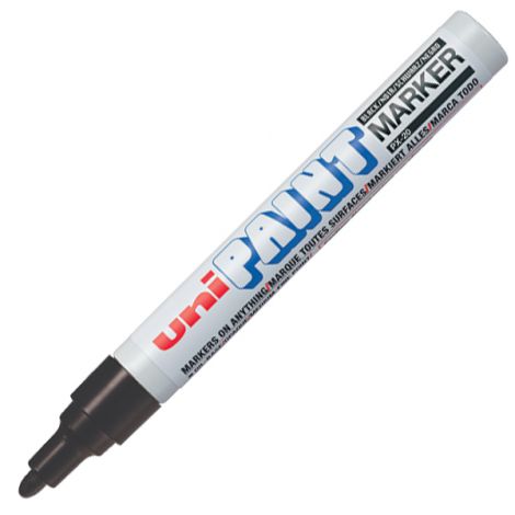 Marker olejowy Uni PX-20, Czarny