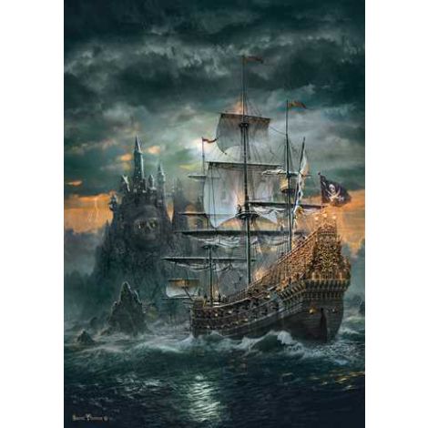 Puzzle Clementoni 1500el The Pirate Ship - 2