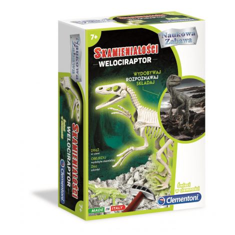 Skamieniałości Clementoni - Welociraptor - 2