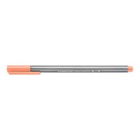 Cienkopis Staedtler Triplus, trójkątny, 0.3mm, łososiowy - 2
