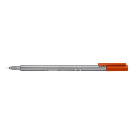Cienkopis Staedtler Triplus, trójkątny, 0.3mm, pomarańcz kalahari