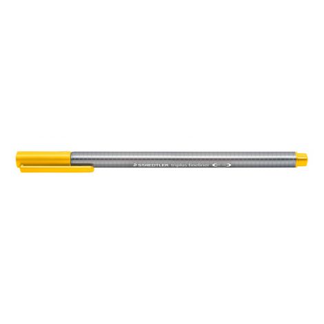 Cienkopis Staedtler Triplus, trójkątny, 0.3mm, żółty jaskrawy - 2
