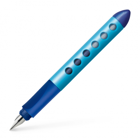 Pióro wieczne Faber-Castell Scribolino dla praworęcznych, Niebieskie