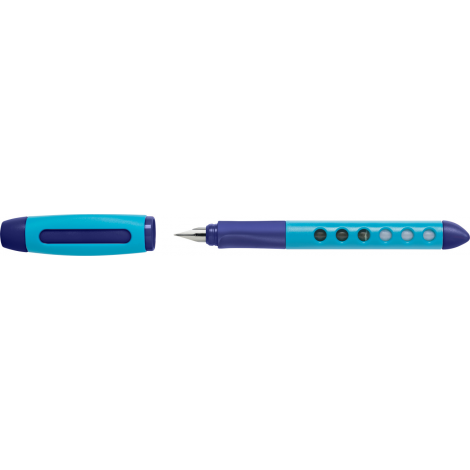 Pióro wieczne Faber-Castell Scribolino dla leworęcznych, Niebieskie - 2