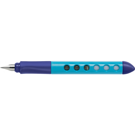 Pióro wieczne Faber-Castell Scribolino dla leworęcznych, Niebieskie - 3