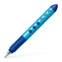 Pióro wieczne Faber-Castell Scribolino dla leworęcznych, Niebieskie - 2