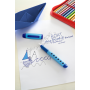 Pióro wieczne Faber-Castell Scribolino dla leworęcznych, Niebieskie - 6