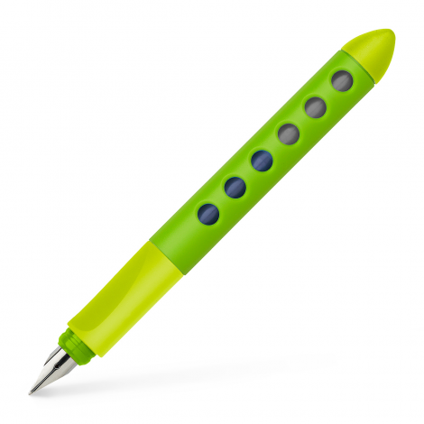 Pióro wieczne Faber-Castell Scribolino dla praworęcznych, Jasnozielone