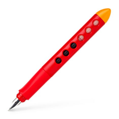 Pióro wieczne Faber-Castell Scribolino dla praworęcznych, Czerwone