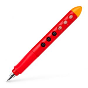 Pióro wieczne Faber-Castell Scribolino dla praworęcznych, Czerwone