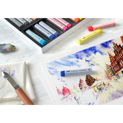 Pastele suche Faber-Castell Creative Studio, 12 kolorów - 3