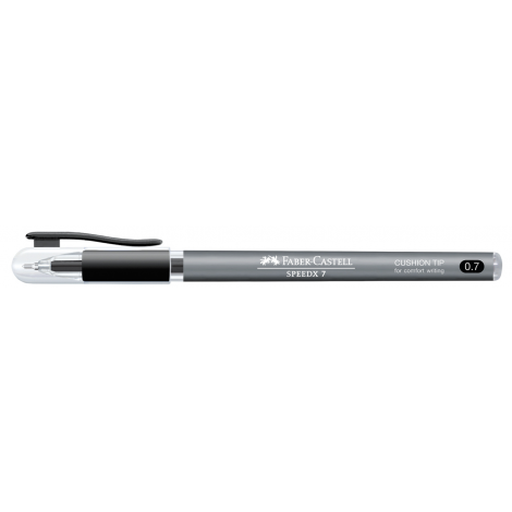 Długopis Faber-Castell Speedx Titanum, 0,7 mm, czarny - 4