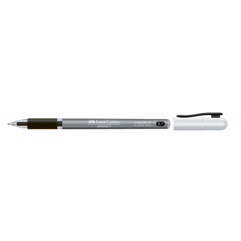 Długopis Faber-Castell Speedx Titanum, 0,7 mm, czarny - 7