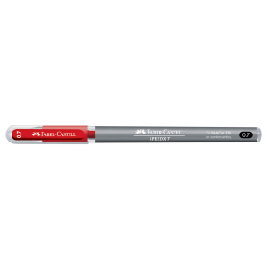Długopis Faber-Castell Speedx Titanum, 0,7 mm, czerwony