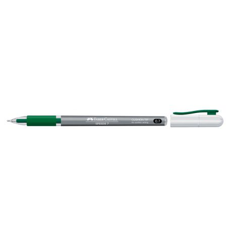 Długopis Faber-Castell Speedx Titanum, 0,7 mm, zielony - 4