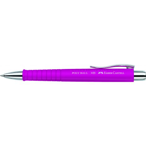 Długopis Faber-Castell Poly Ball, różowy, XB