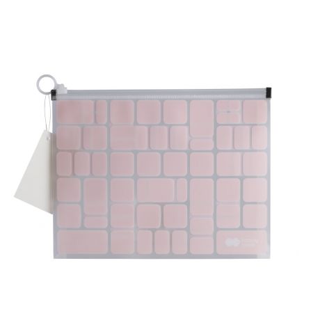 Teczka z suwakiem Happy Color B5 Trend Pink