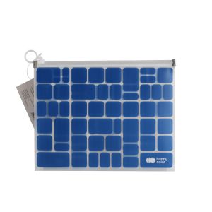 Teczka z suwakiem Happy Color B5 Trend Blue