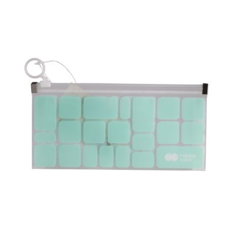Teczka z suwakiem Happy Color B6 Trend Green