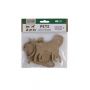 Zestaw kształtów tekturowych Happy Color Pets, 5szt - 3