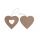 Kształty z papier mache Happy Color Hearts, 2szt