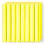 Kostka FIMO leather effect 57g, neon żółty, masa termoutwardzalna - 3