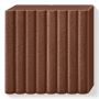 Kostka FIMO leather effect 57g, orzechowy, masa termoutwardzalna - 3