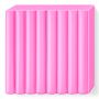 Kostka FIMO leather effect 57g, neon różowy, masa termoutwardzalna - 3