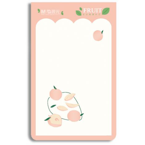 Karteczki samoprzylepne M&G Summer Fruit, 76x76mm, 60szt - 2