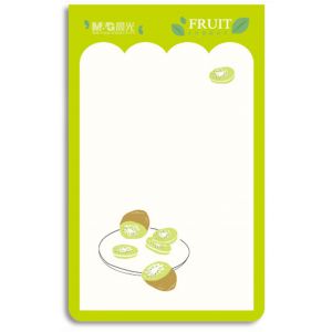 Karteczki samoprzylepne M&G Summer Fruit, 76x76mm, 60szt