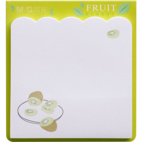Karteczki samoprzylepne M&G Summer Fruit, 76x51mm, 60szt - 3