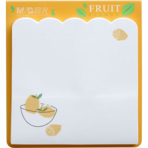 Karteczki samoprzylepne M&G Summer Fruit, 76x51mm, 60szt