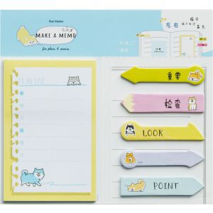 Karteczki samoprzylepne M&G Make a Memo, 102x51mm, 20szt