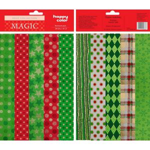 Papier Handmade Happy Color A4, Magic, 10szt
