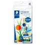 Kredki akwarelowe Staedtler Design Journey sześciokątne, 12 kolorów - 2