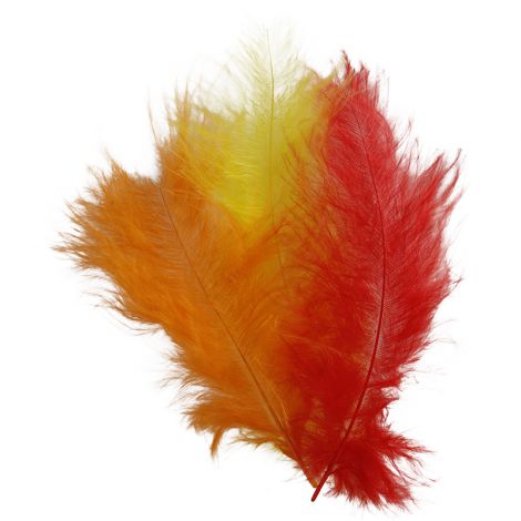 Piórka Hasta 9-15cm Mix, 50szt - 2