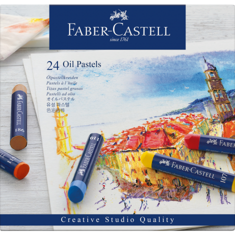 Pastele olejne Faber-Castell Creative Studio, 24 kolory - 2