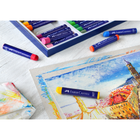 Pastele olejne Faber-Castell Creative Studio, 24 kolory - 3