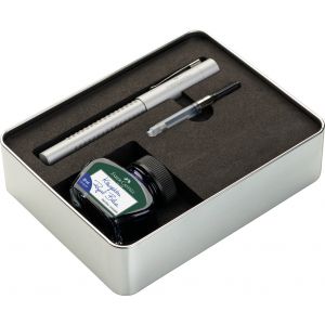 Zestaw Prezentowy Faber-Castell Grip 2011 (Pióro Wieczne + Konwerter + Atrament 30Ml)