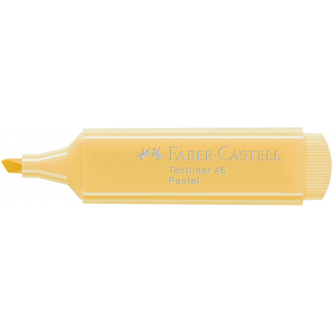 Zakreślacz Faber-Castell 1546 pastelowy, żółty - 2