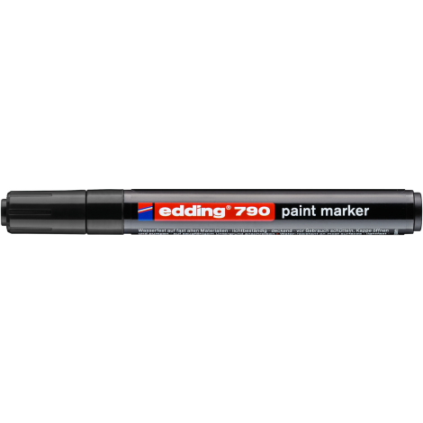 Marker olejowy Edding Lakierowy okrągły 2.0-3.0mm, Czarny - 3
