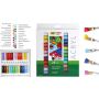 Farby akrylowe Happy Color Hobby, 24 kolory - 3