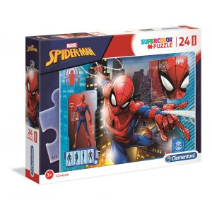 Puzzle Clementoni Maxi 24el Supercolor Spider-Man