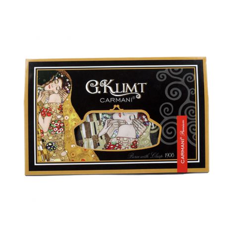 Portfelik Carmani duży - G. Klimt, Pocałunek - 2