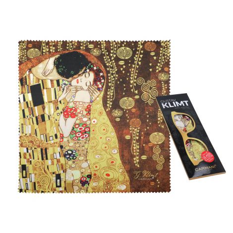 Ściereczka do okularów Carmani G. Klimt, Pocałunek