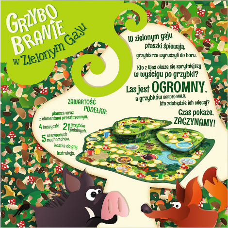 Grzybobranie W Zielonym Gaju Trefl - 2
