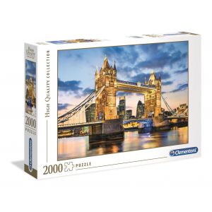 Puzzle Clementoni 2000el Tower Bridge At Dusk